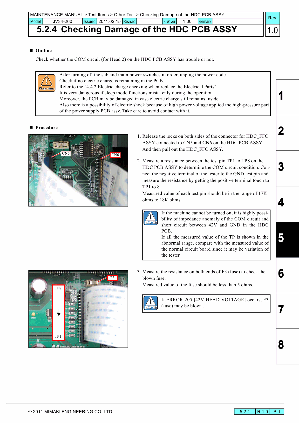 MIMAKI JV34 260 MAINTENANCE Service Manual-6